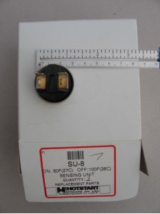 SU8 Thermostat, 80-100 deg Hotstart SU8 Thermostat, 80-100 deg Hotstart