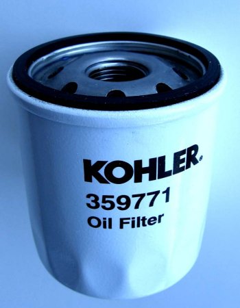 Kohler 359771 Oil Filter for 4EF, 5E, 6EF, 7.3E Generators