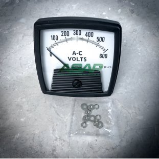 ACC0037 Meter, Panel 600V, 3 1/2" ACC0037 Meter, Panel 600V, 3 1/2"