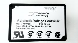 MTU regulator MAVC63-4D, Katolight 77199, replaces SE350 AVR