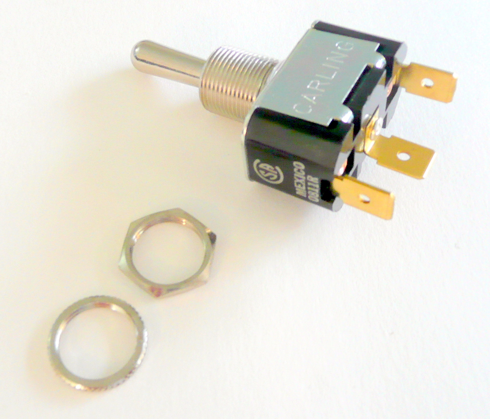 SPDT Toggle Switch ON OFF ON 15 Amp
