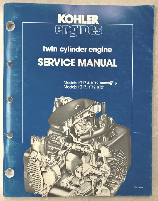 TP-2043-A, Kohler Service Manual