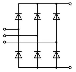 Rectifier 3 Phase 30A, 1200V