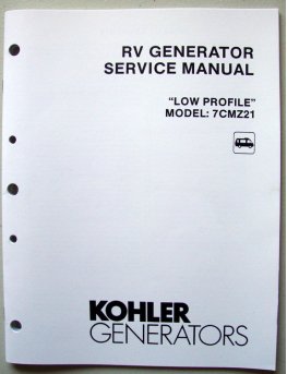 TP-5250 Service Manual, 7CMZ21-RV Kohler RV