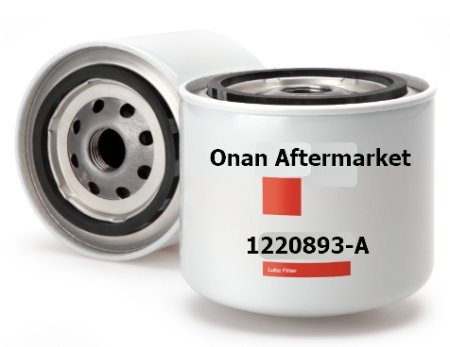 1220893-A Lube Filter, PAC, Onan Replacement