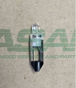 L24PSB-W LED BULB, 24-28VDC, White ASCO