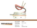 0D8591, "Solenoid, Choke, Generac" 0D8591, "Solenoid, Choke, Generac"