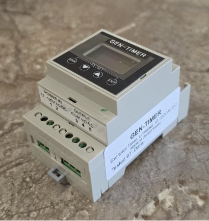 Exerciser Timer, Universal 12-120V AC/DC