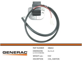 086652, COIL, IGNITION 086652, COIL, IGNITION