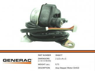 0H6677, ASSY STEPPER MOTOR GH410 0H6677, ASSY STEPPER MOTOR GH410