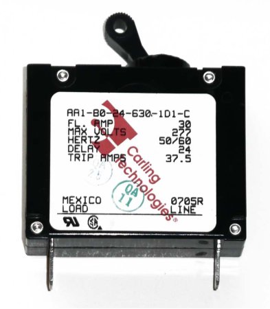 Generac 75471 Circuit Breaker, 30 Amp 1 Pole