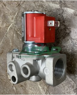 Gas Solenoid Valve, 12VDC, 3/4" NPT (Baso)