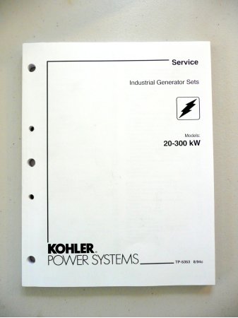 TP-5353 Service Manual for Kohler
