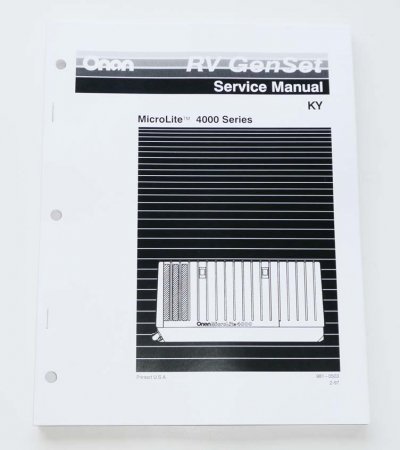 981-0503 Service Manual, KY (Spec A-H), Onan