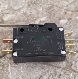Limit Switch, Coil Clearing, DPDT, Zenith ATS