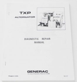 Generac TXP Diagnostic Repair Manual 50357