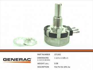 071361 Rheostat for Generac