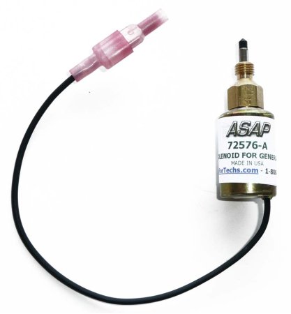 Quicksilver 810411 / Generac 72576 Solenoid for Carburetor