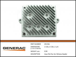 Generac 0F2256 AVR with AMP socket