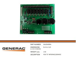 0A10540SRV, PCB D\" INTERFACE/SERVICE \"