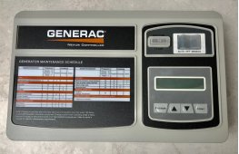 Generac 0H7668DSRV CONTROL 2010 CPL