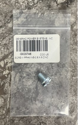 Generac 20746 Screw