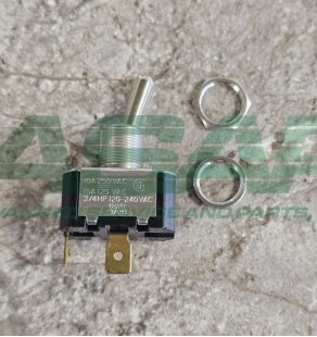 Toggle Switch, On/Off, 10A @ 250V AC/15A @ 125V AC