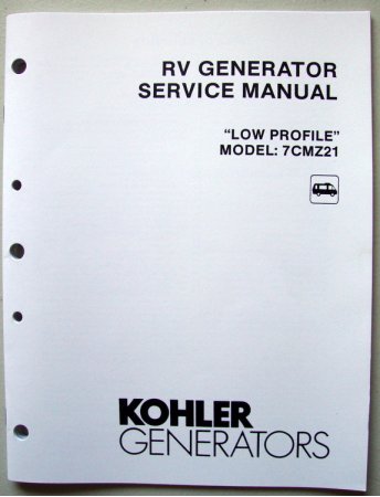 TP-5250 Service Manual, 7CMZ21-RV Kohler RV