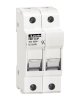 Fuse Holder, 2 Pole, 30 Amp, 600V DIN Mount