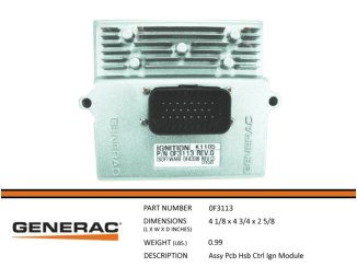 0F3113, ASSY PCB HSB CTRL IGN MODULE 0F3113, ASSY PCB HSB CTRL IGN MODULE