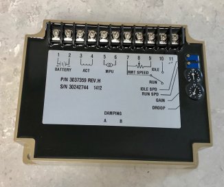 Governor Speed Control replaces Cummins 3037359