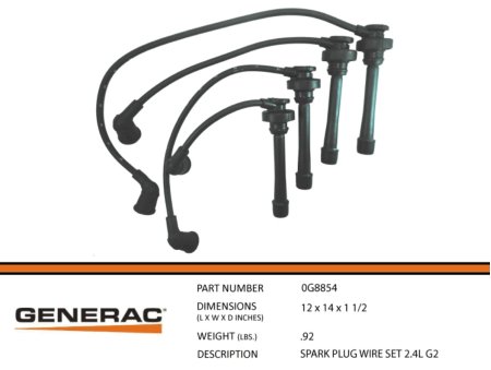 SPARK PLUG WIRE SET 2.4L G2