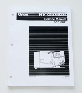 Cummins / Onan 965-0530 Service Manual for BGE, BGEL