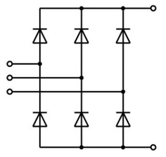 Rectifier 3 Phase 30A, 1200V