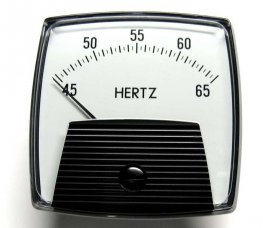 Hertz / Frequency Panel Meter 3 1/2\" 110 - 120V