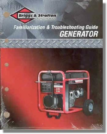 86262GS Generac / Briggs Repair Manual for Portable Generators