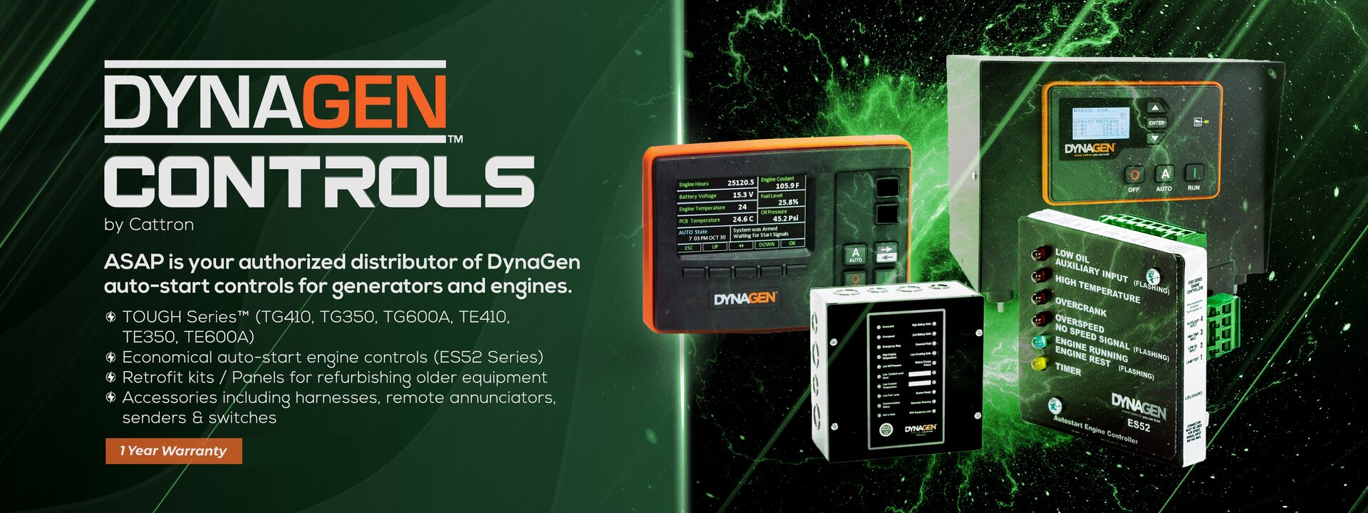 Dynagen Controls and Switches